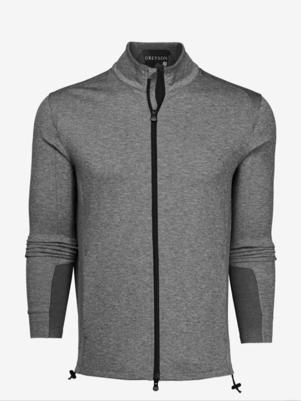 Greyson Men’s Heather Gray Full-Zip Sweater Jacket,Greyson Men's Sequoia NEW